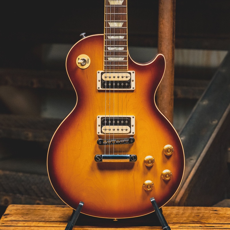 2017 Gibson Les Paul Traditional Pro V Electric Guitar, Satin Iced Tea Burst w/OHC - Used