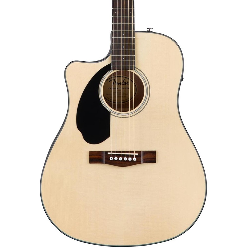Fender CD-60SCE Left-Hand - Natural