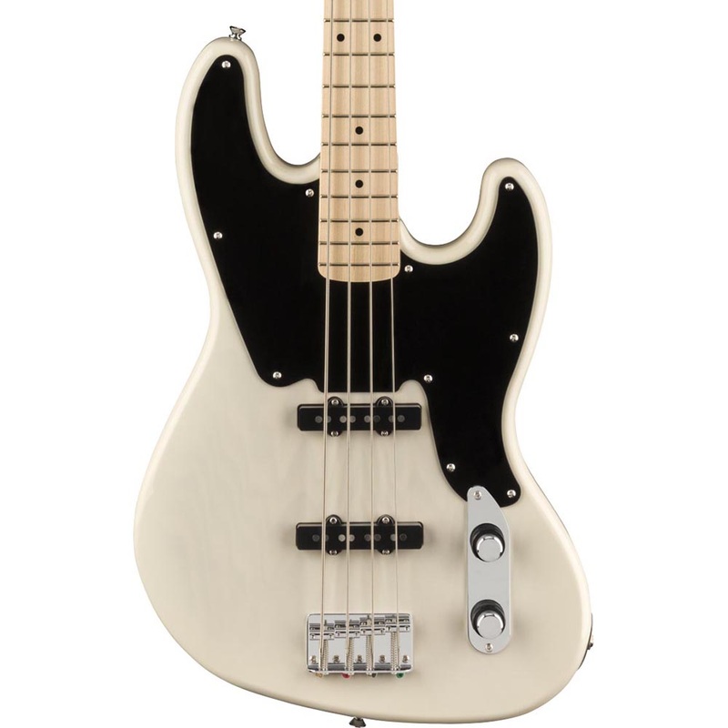 Squier Paranormal Jazz Bass 54 Maple Fingerboard, White Blonde