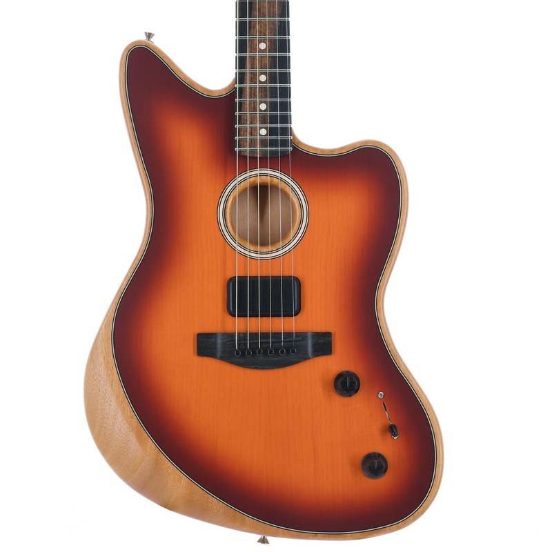 Fender American Acoustasonic Jazzmaster, Tobacco Sunburst