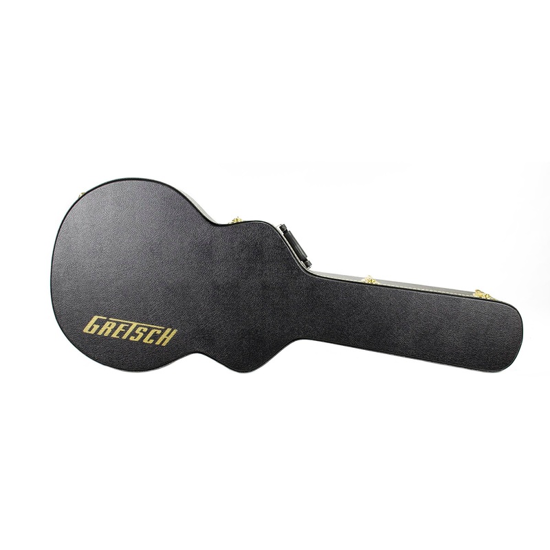 Gretsch G6241FT 16" Hollow Body Flat Top Hardshell Case - Black