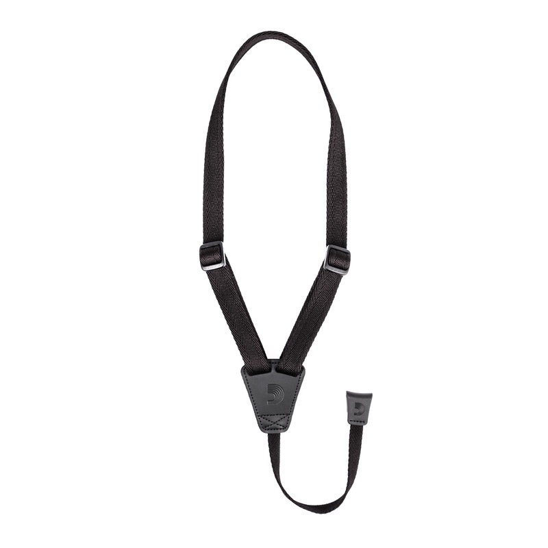 D'addario Eco-Comfort Ukulele Strap - Black