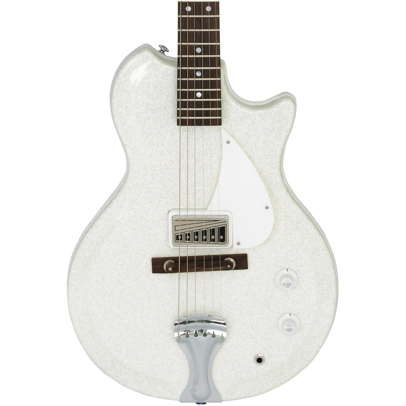 Supro Americana Series Belmont Guitar - Sparkle White