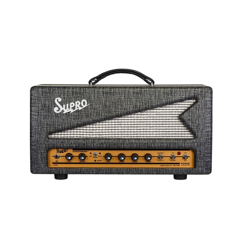 Supro Statesman 50W 2-Channel Tube Head