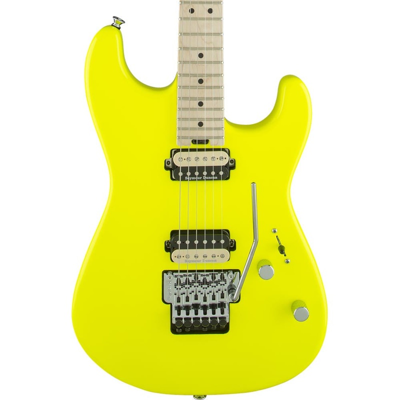 Charvel Pro Mod San Dimas Style 1 HH - Maple - Neon Yellow