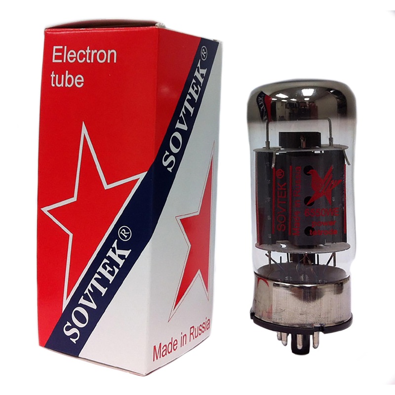 Sovtek 6550WE Power Tubes, Platinum Matched Sextet