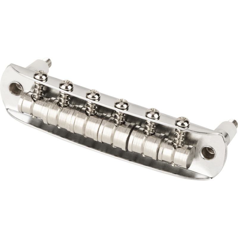 Fender American Professional Jaguar/Jazzmaster 7.25" Radius Bridge Assembly, Nickel
