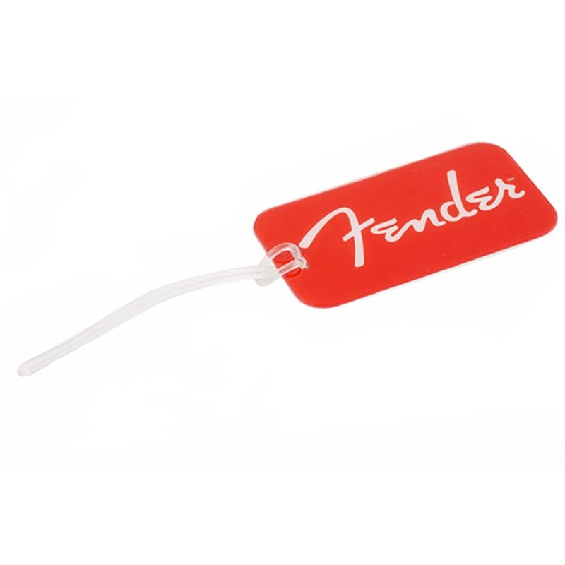 Fender Luggage Tag Red Logo