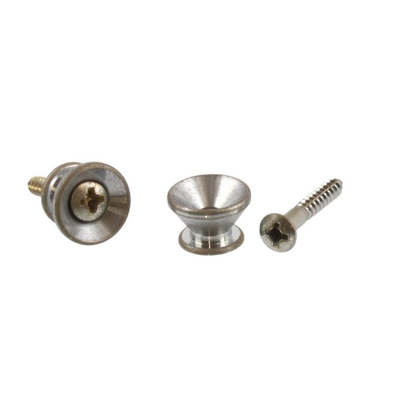 AllParts Aged Strap Buttons Pack Of 2