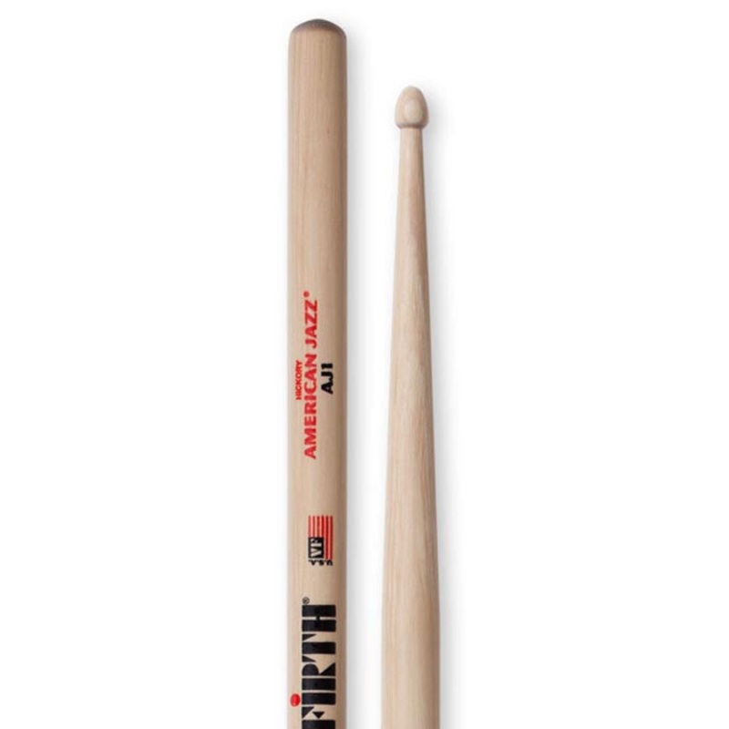 Vic Firth Jazz Wood Tip Hickory Drumsticks
