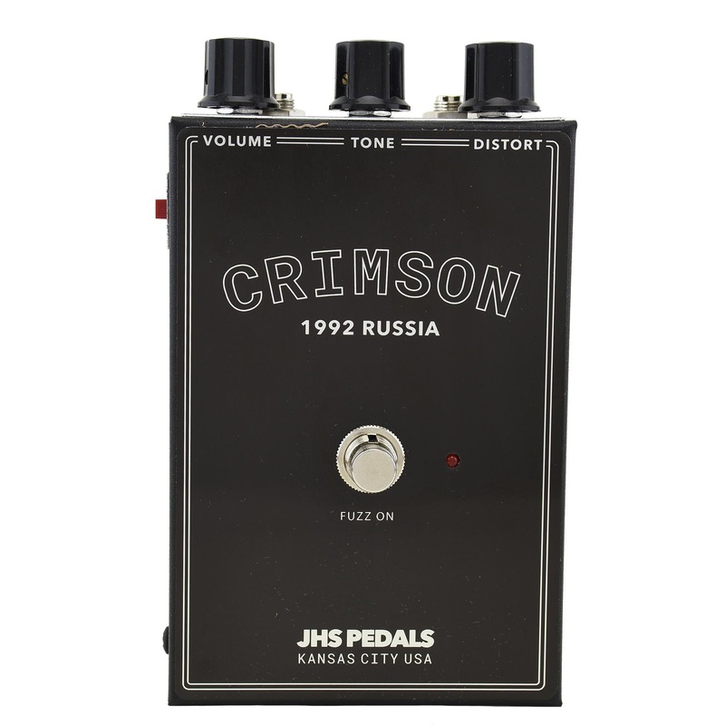 JHS Legends of Fuzz Crimson Fuzz Pedal