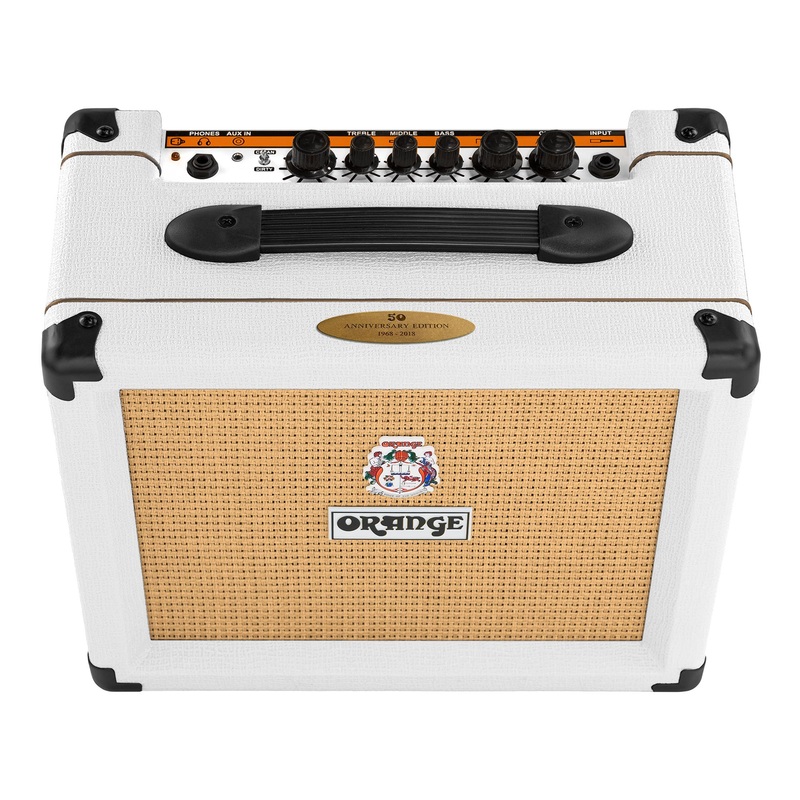 Orange Crush 20 50th Anniversary Combo Amp, White Tolex