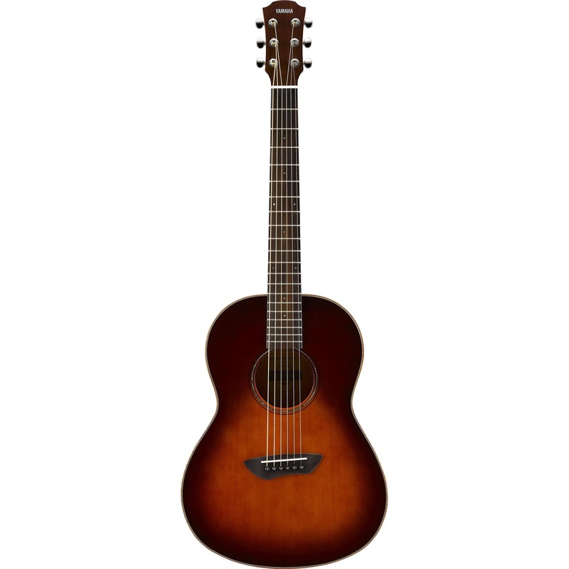 Yamaha Parlor Acoustic Electric All-Solid - Tobacco Brown Sunburst