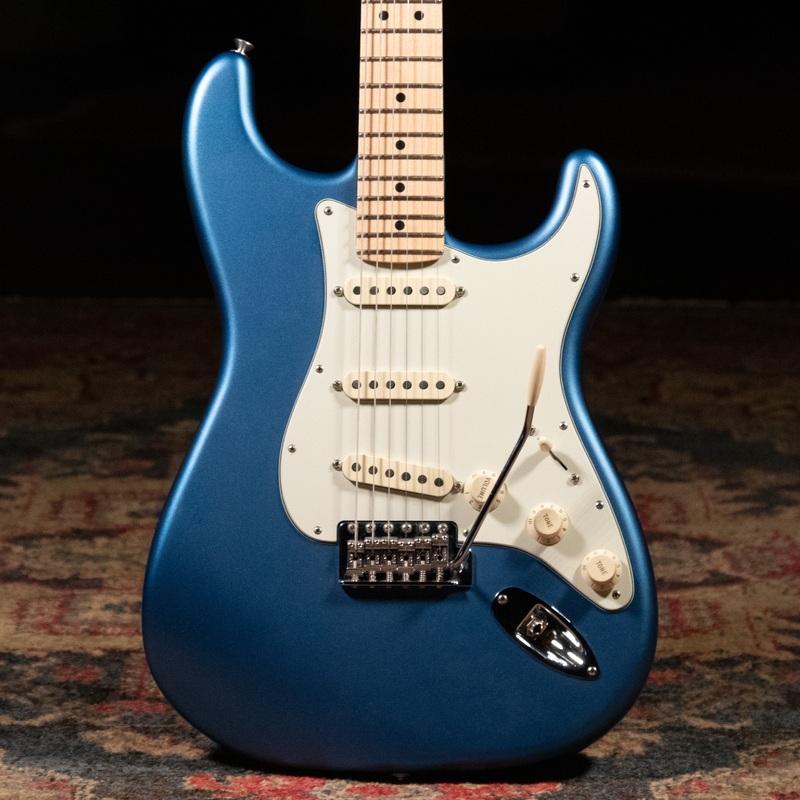 2021 Fender American Performer Stratocaster Electric Guitar, Satin Lake Placid Blue - Used