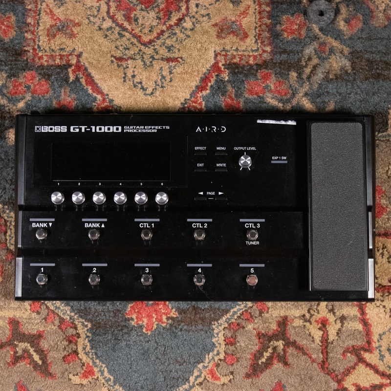Boss GT-1000 Guitar Multi-Effects Pedal w/Power Supply