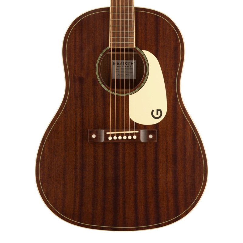 Gretsch Jim Dandy Dreadnought Acoustic Guitar, Aged White Pickguard, Frontier Stain