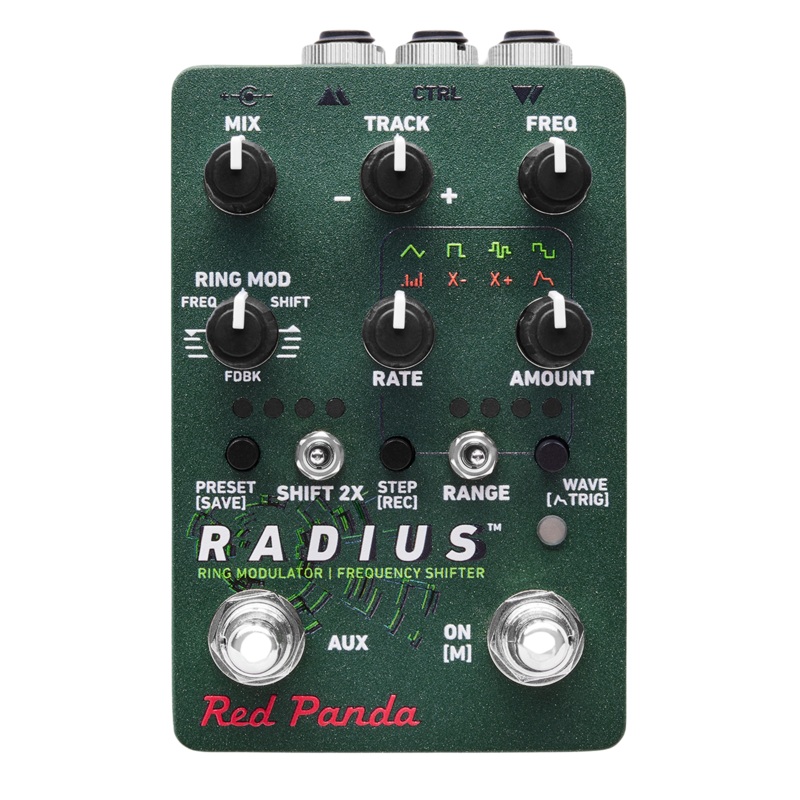 Red Panda Radius Ring Modulator/Frequency Shifter Effect Pedal