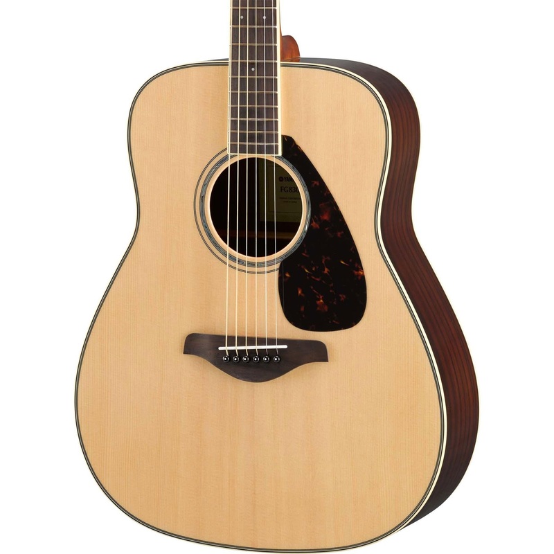 Yamaha Folk Guitar FG830 - Solid Sitka Spruce Top - Natural