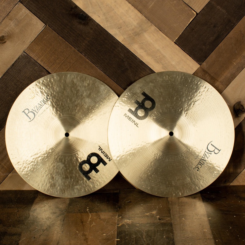 Meinl Byzance Brilliant 14" Heavy Hi Hat Set - Used