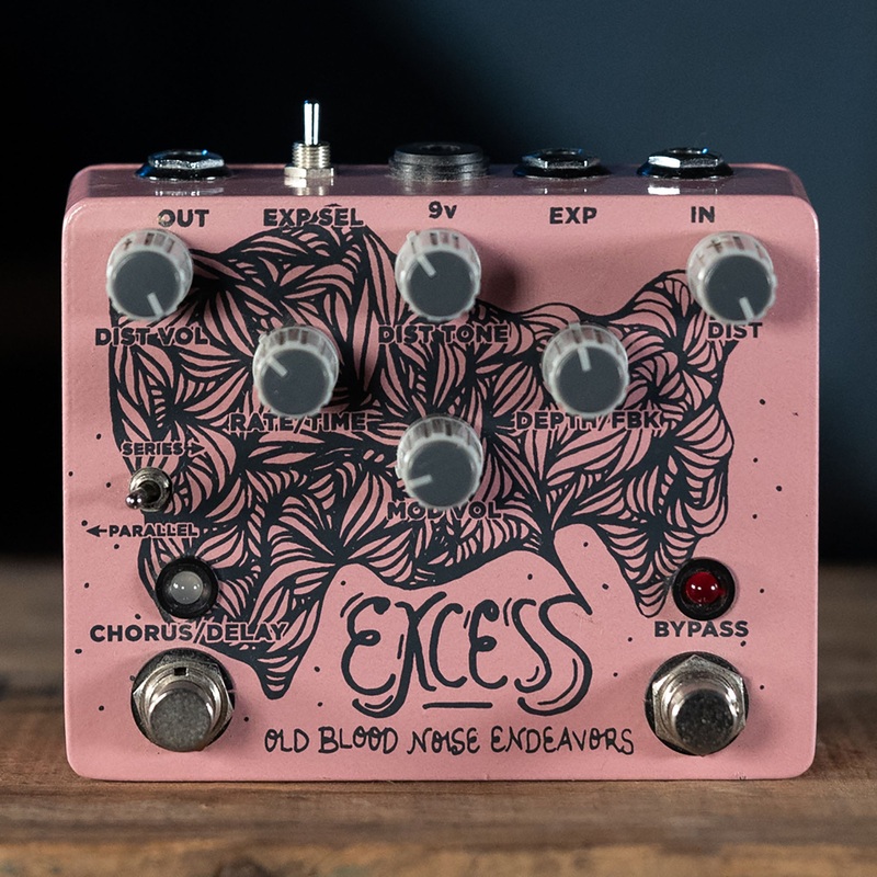 Old Blood Noise Excess V1 Chorus Distortion Delay - Used