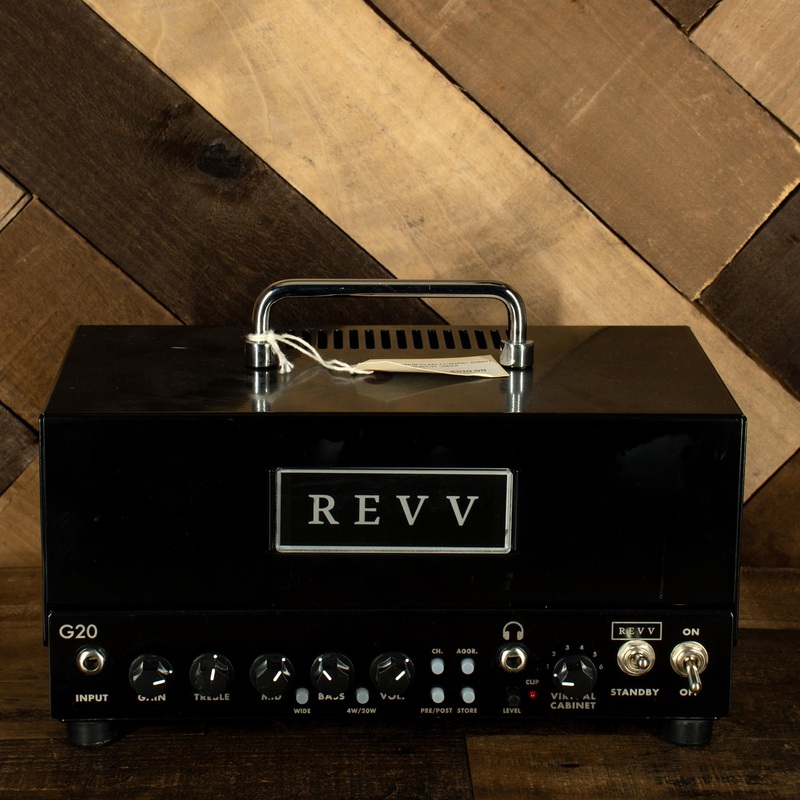 Revv 2020 G20 2 Channel 20Watt Amp With Reactive Load And Virtual Cabinets - Used