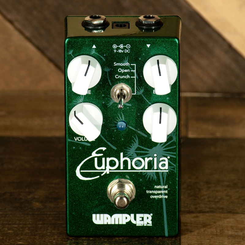Wampler Euphoria V2 Natural Transparent Overdrive - Used