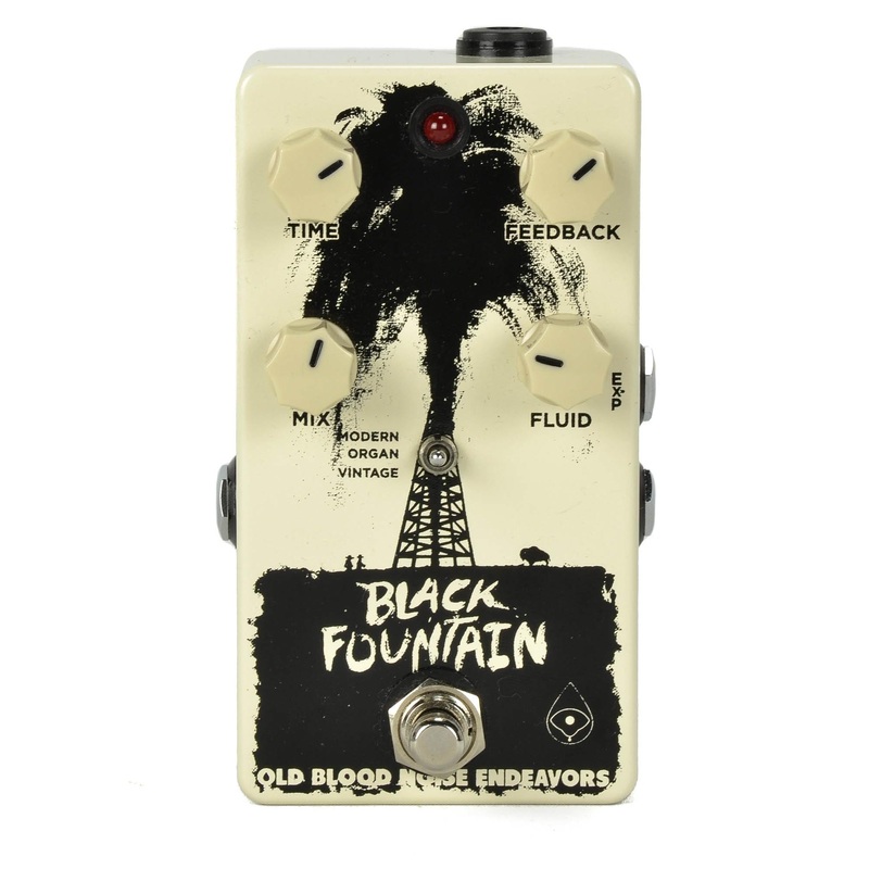 Old Blood Noise Black Fountain Oil Can Delay - Used