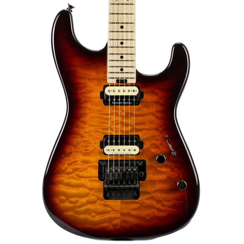 Charvel Pro Mod San Dimas - Tobacco Burst - 2 Humbuckers - Floyd Rose - Used