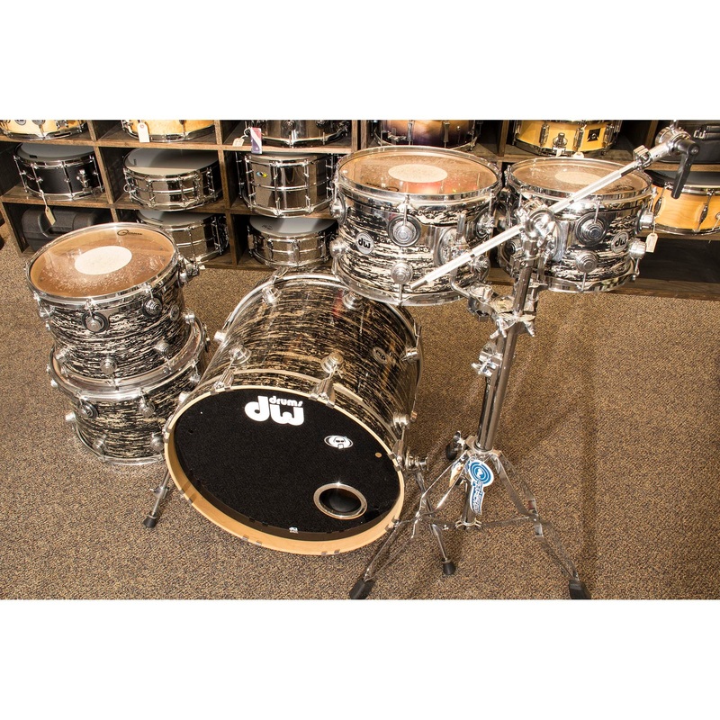 Drum Workshop 5 Piece Black Oyster Glass Collectors Series - Used