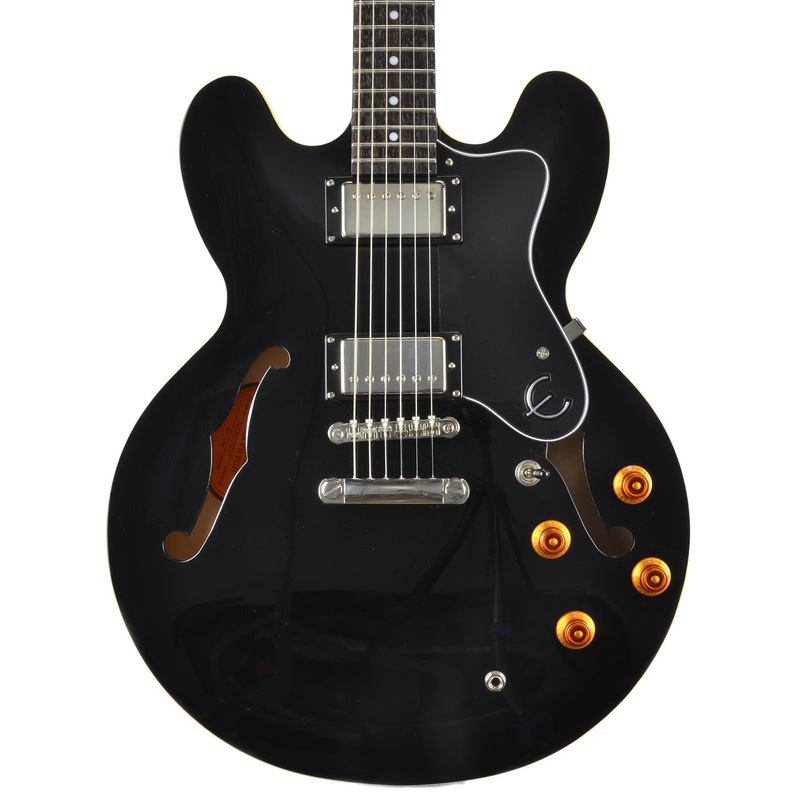 Epiphone Dot Ebony With Epiphone Hard Case - Used