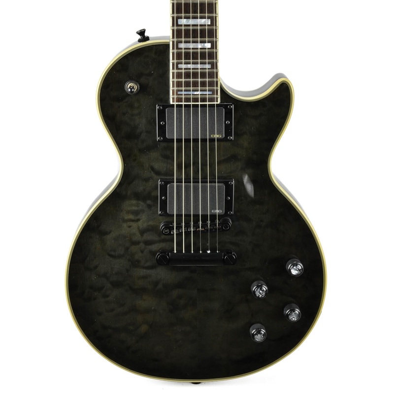 Epiphone Prophecy Les Paul Custom Plus EX - Midnight Ebony - Used