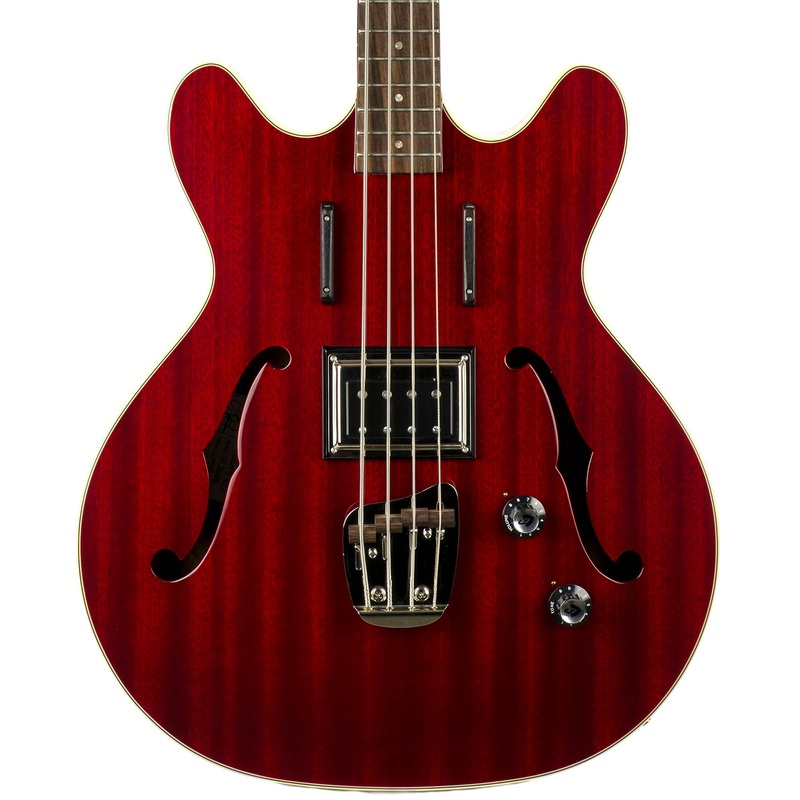 Guild Starfire Semi-Hollow Body Bass - Cherry Red - With Case - Used