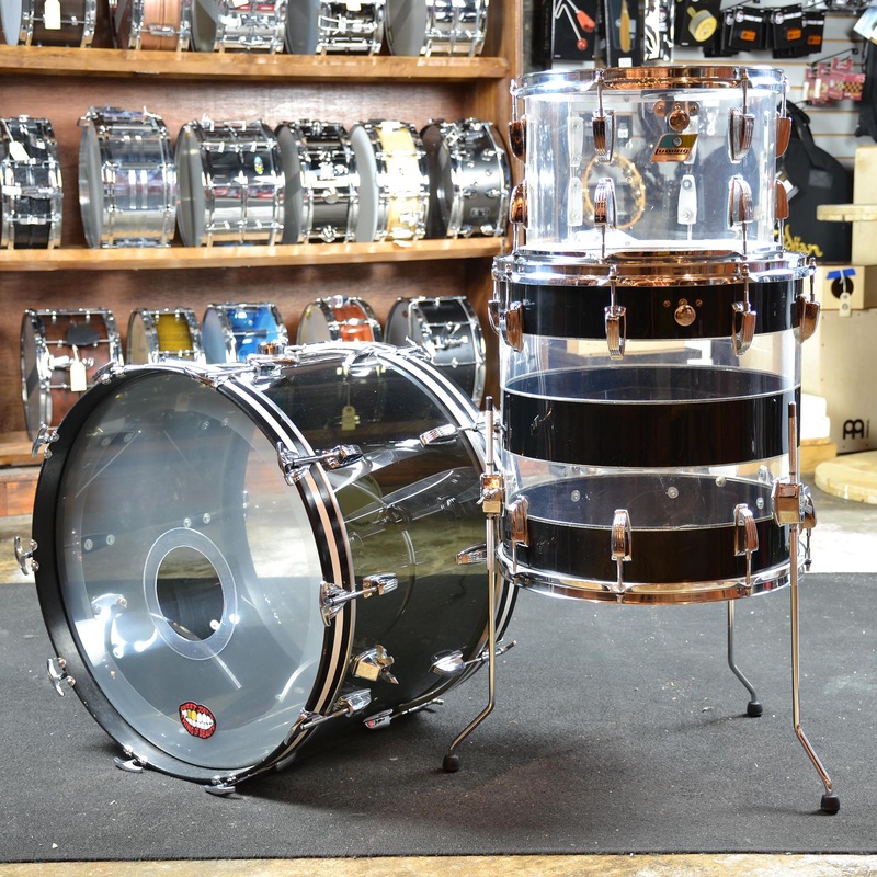 Ludwig 70's Vistalite Mismatch 3 Piece Kit - Used