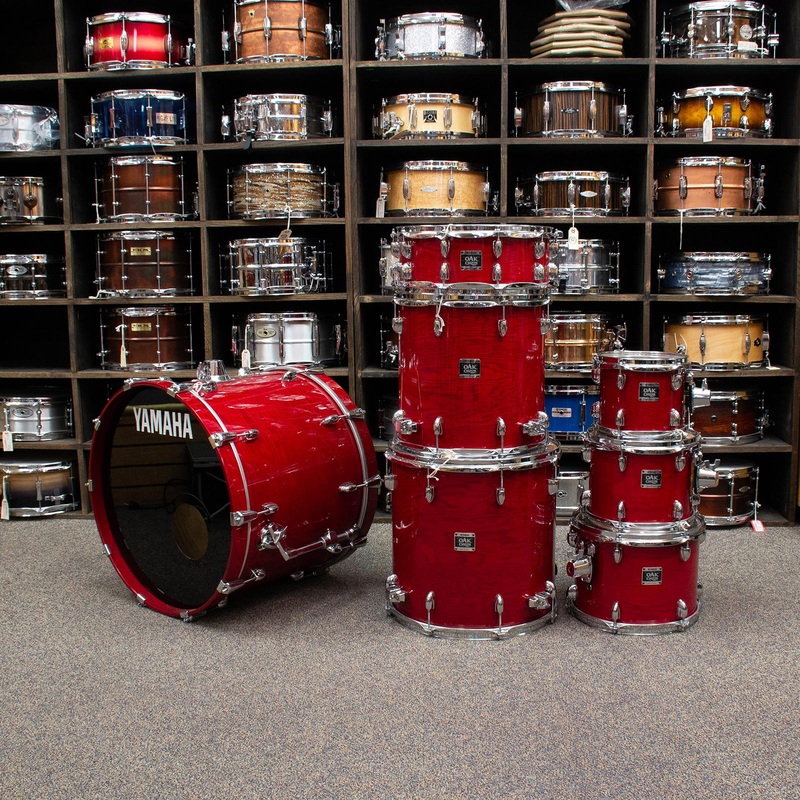 Yamaha 6 Piece Oak Custom - Trans Red - Used