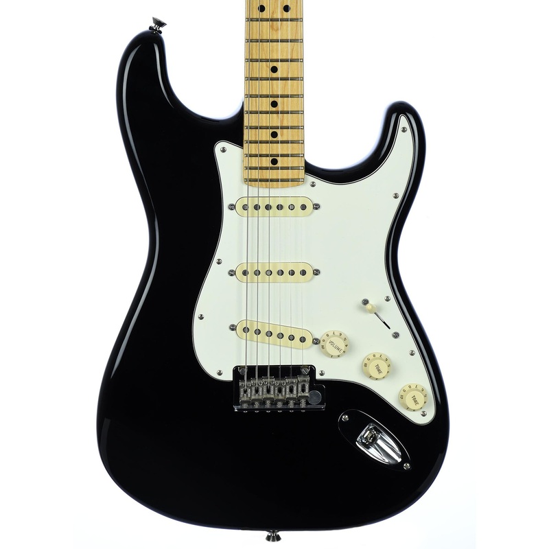 Fender 2016 American Standard Stratocaster, Maple Fingerboard, Black - Used