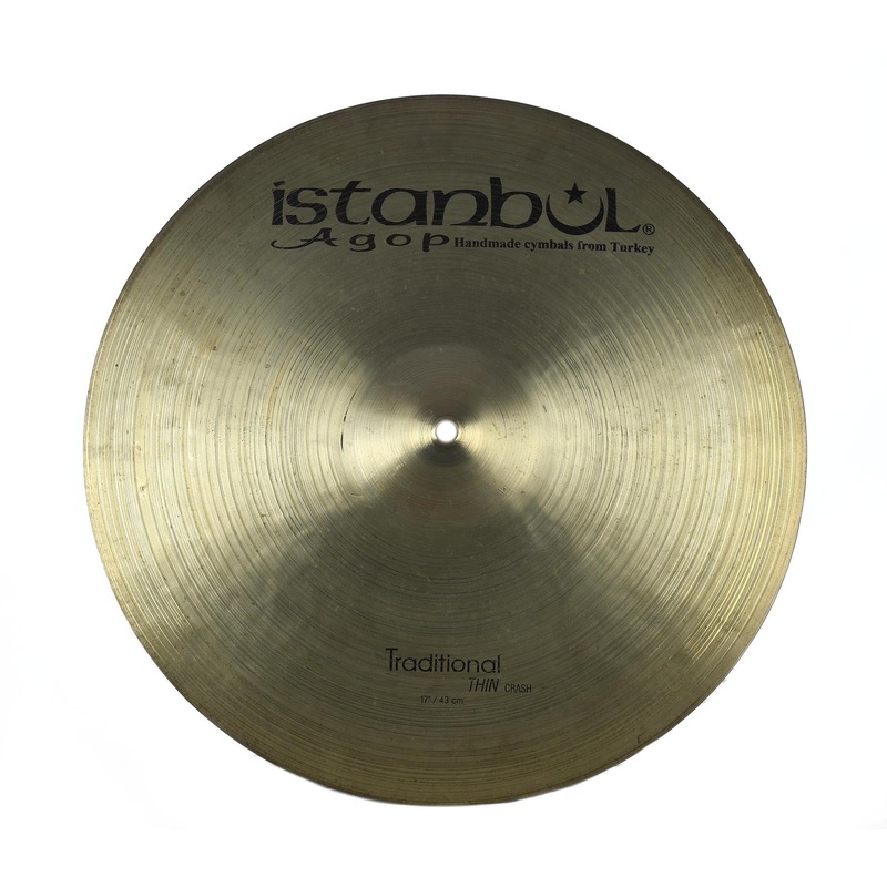 Istanbul 17" Agop Traditional Thin Crash - Used