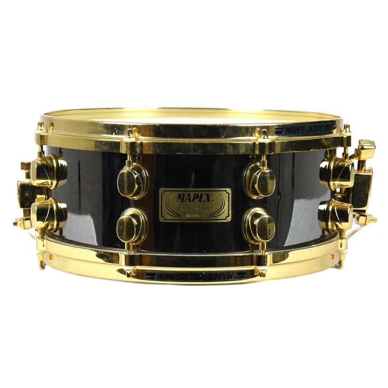Mapex Brassmaster 6.5x14 Snare Black - Used