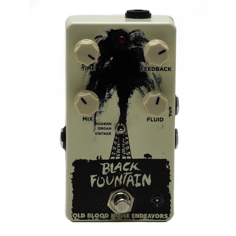 Old Blood Noise Black Fountain Delay V2 - Used