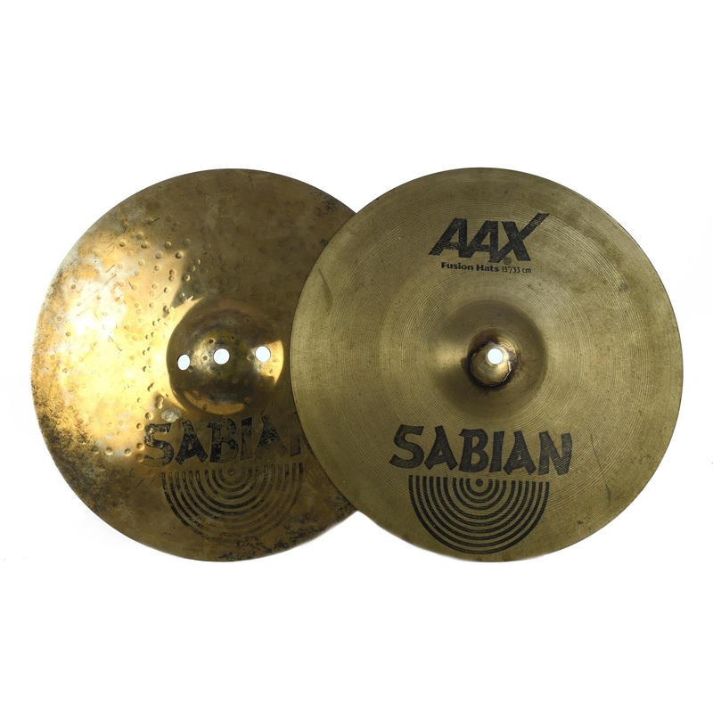 Sabian 13" AAX Fusion Hats - Used