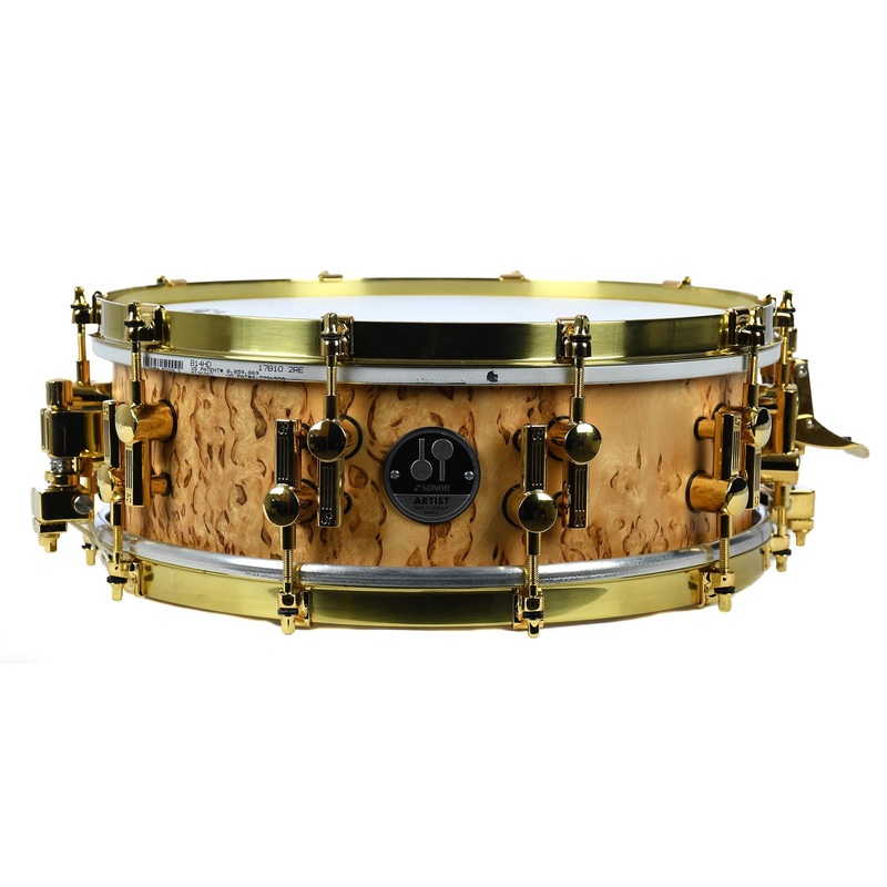 Sonor 14x5 Artists Series Snare Maple And Scandinavian Birch Veneer - Used