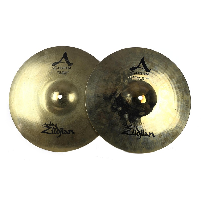 Zildjian 13" A Custom Hi Hats - Used