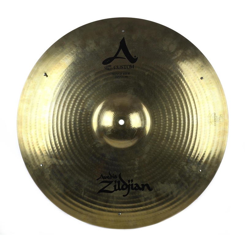 Zildjian 20" A Custom Sizzle Ride - Used