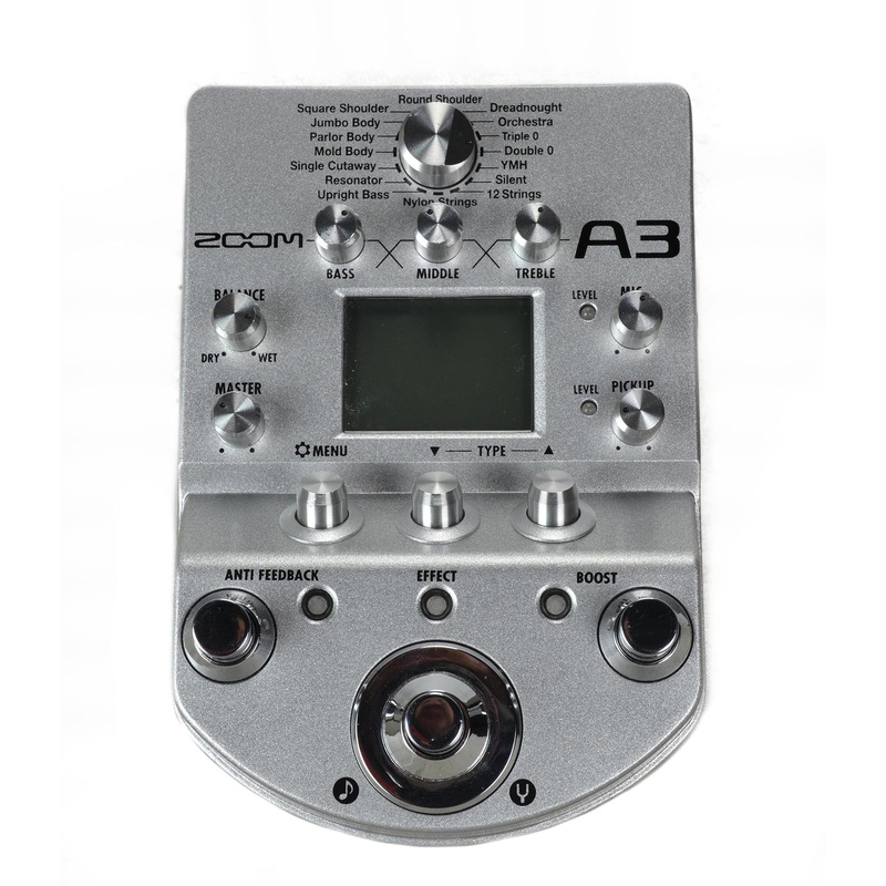 Zoom A3 Acoustic Preamp And Effects - Used