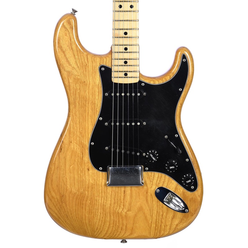 Fender 1979 Stratocaster Hardtail Natural With HSC - Used