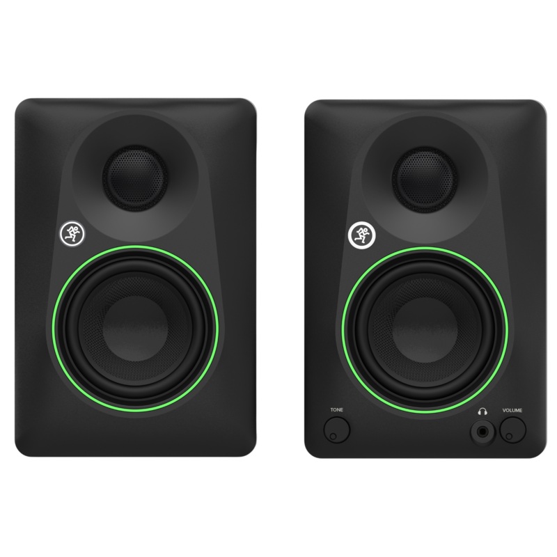 Mackie CR3.5 Creative Reference Studio Monitors, 3.5" Powered w/ Tone Control
