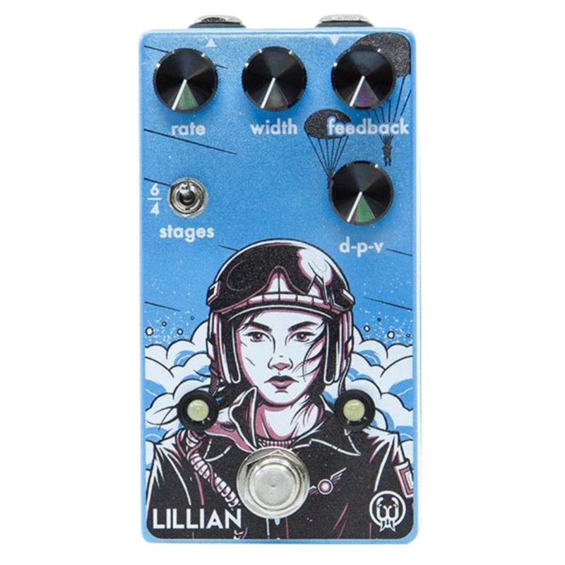 Walrus Audio Lillian Multi-Stage Analog Phaser Effect Pedal