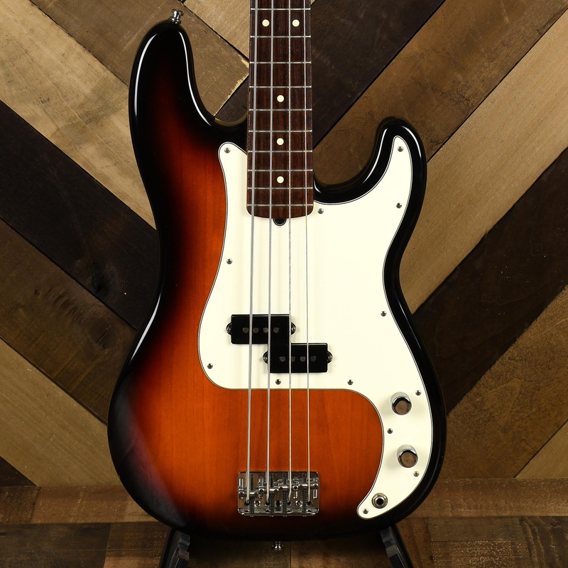 Fender 2001 Am Series P-Bass 3 Tone Sunburst No Case - Used