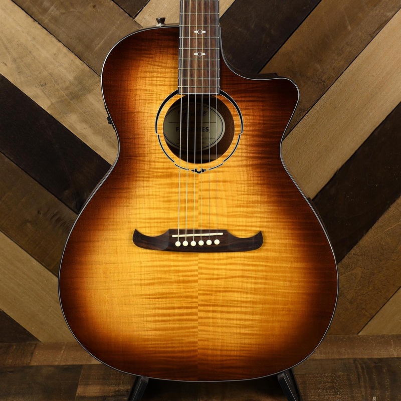 Fender FA-345CE Auditorium, 3-Tone Tea Burst - Used