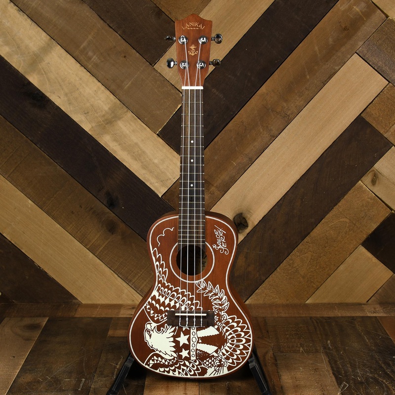 Lanikai LUSJ-C Concert Sailor Jerry Ukulele - Used