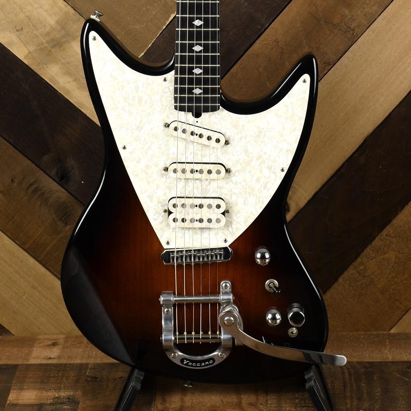 Vaccaro Generator X - Brown Burst With Case - Used